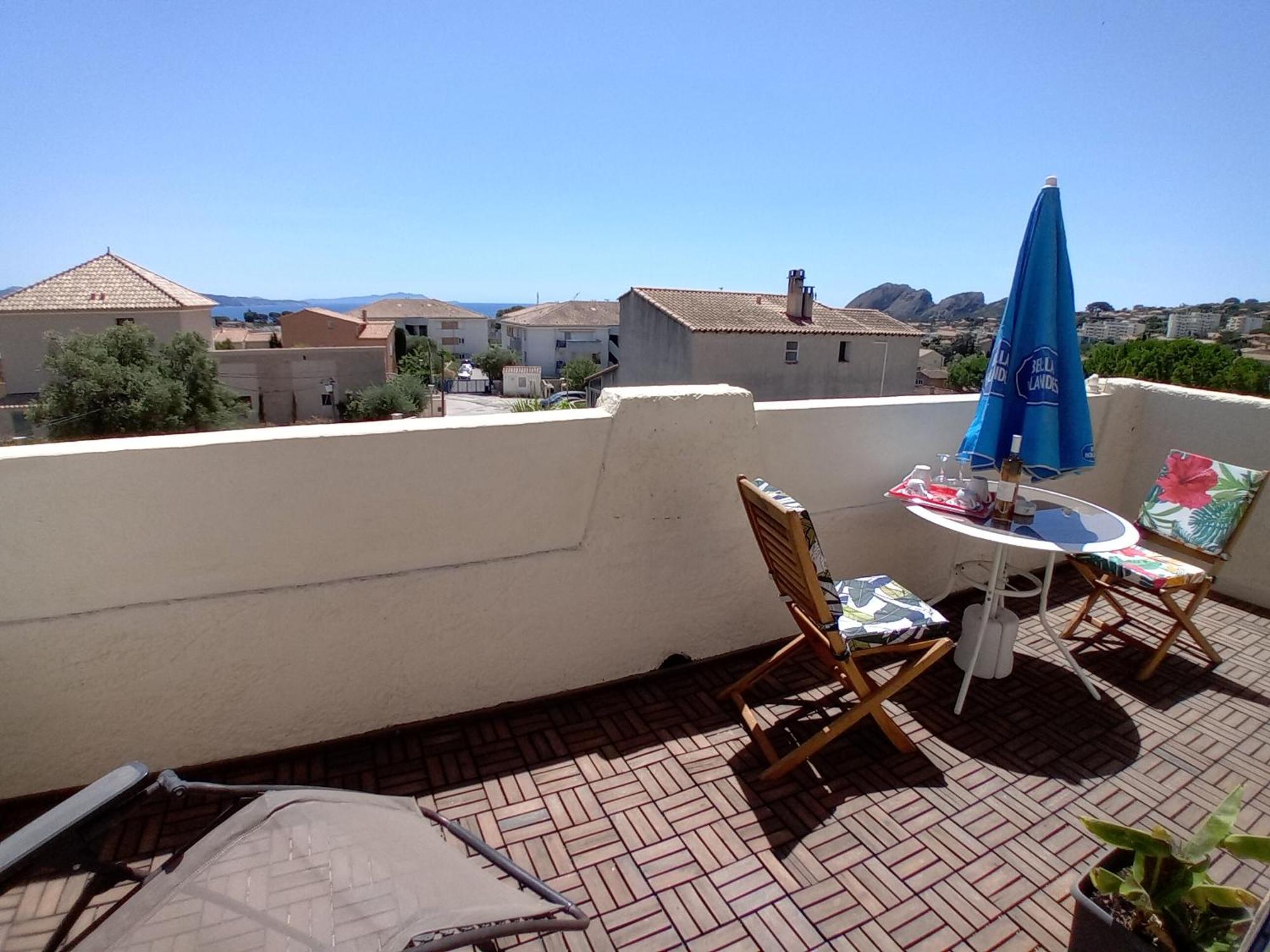 Charmante Chambre Avec Vue Mer La Ciotat Exterior photo